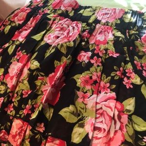 Floral skirt